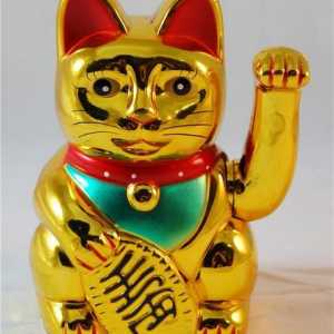 भाग्य की बिल्ली, fotuna या maneki neko की बिल्ली: इसका अर्थ है